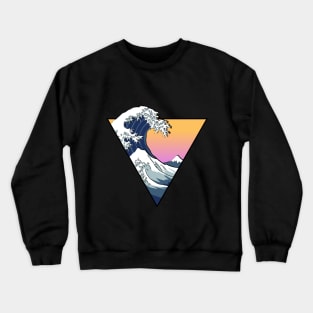 Great Wave Aesthetic Crewneck Sweatshirt